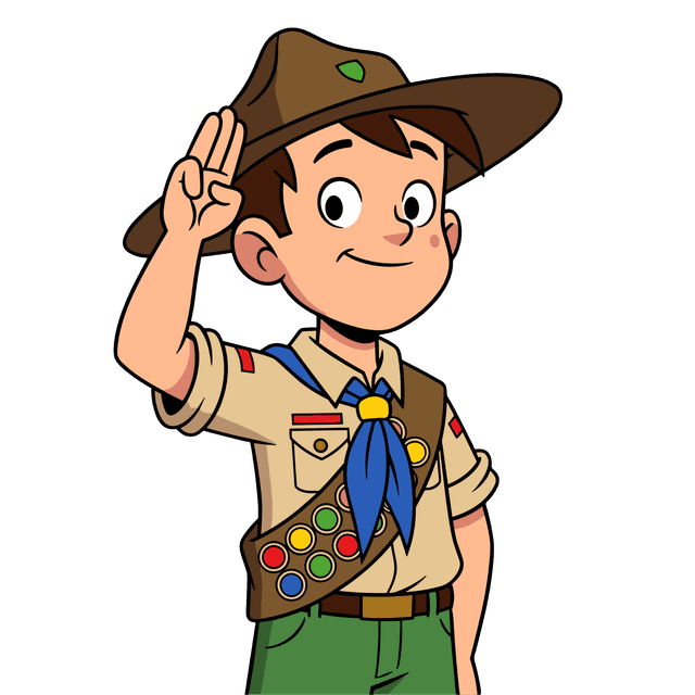 Pool Service Scout mascot